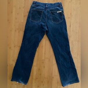 Calvin Klein Jeans vintage dark blue straight leg denim 1980s Size 8